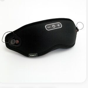 ULTRALUX HEALTH 3D LIGHT BLOCKING SLEEP MASK WITH INTEGRATED WIRED EARBUDS NWT